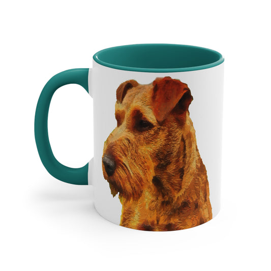 Irish Terrier 'Jocko' Accent Coffee Mug, 11oz