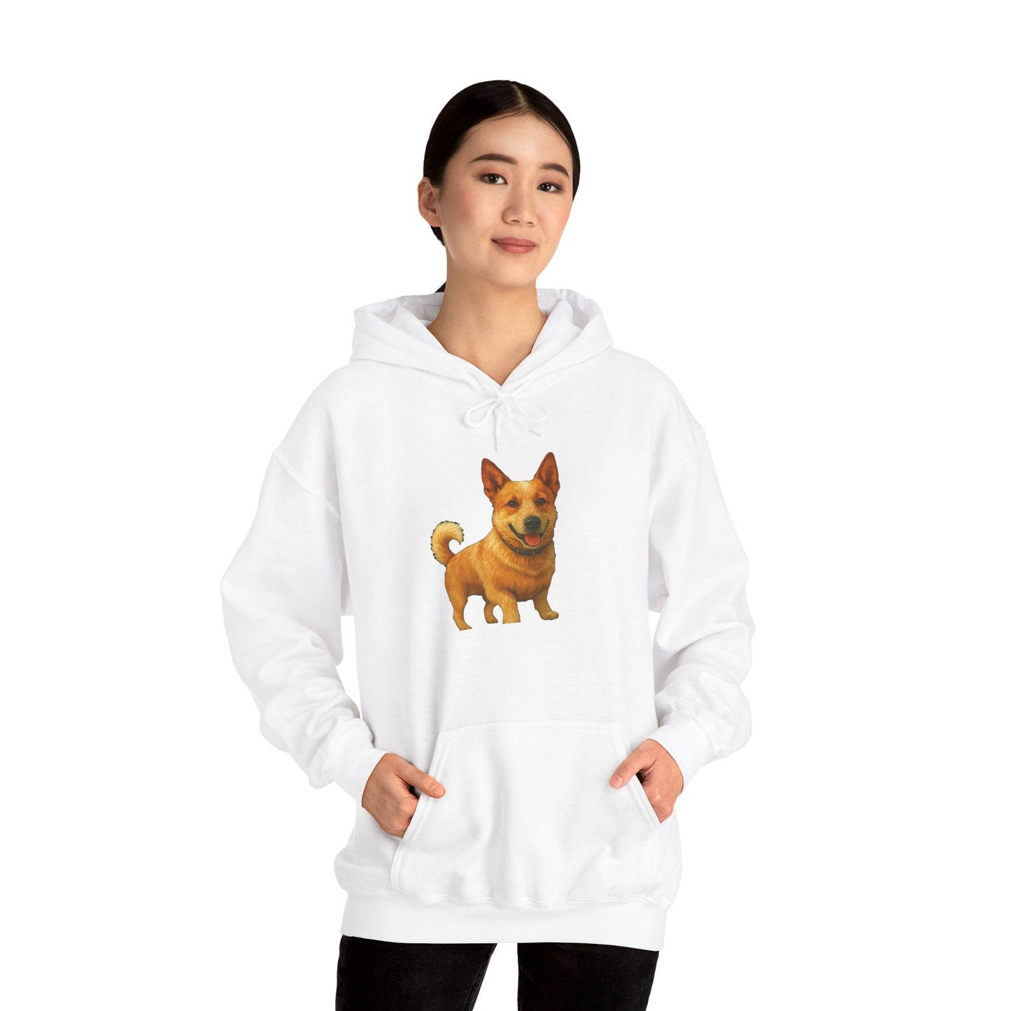 Red Heeler - Australian Cattle Dog #2 Unisex 50/50 Hooded Sweatshirt