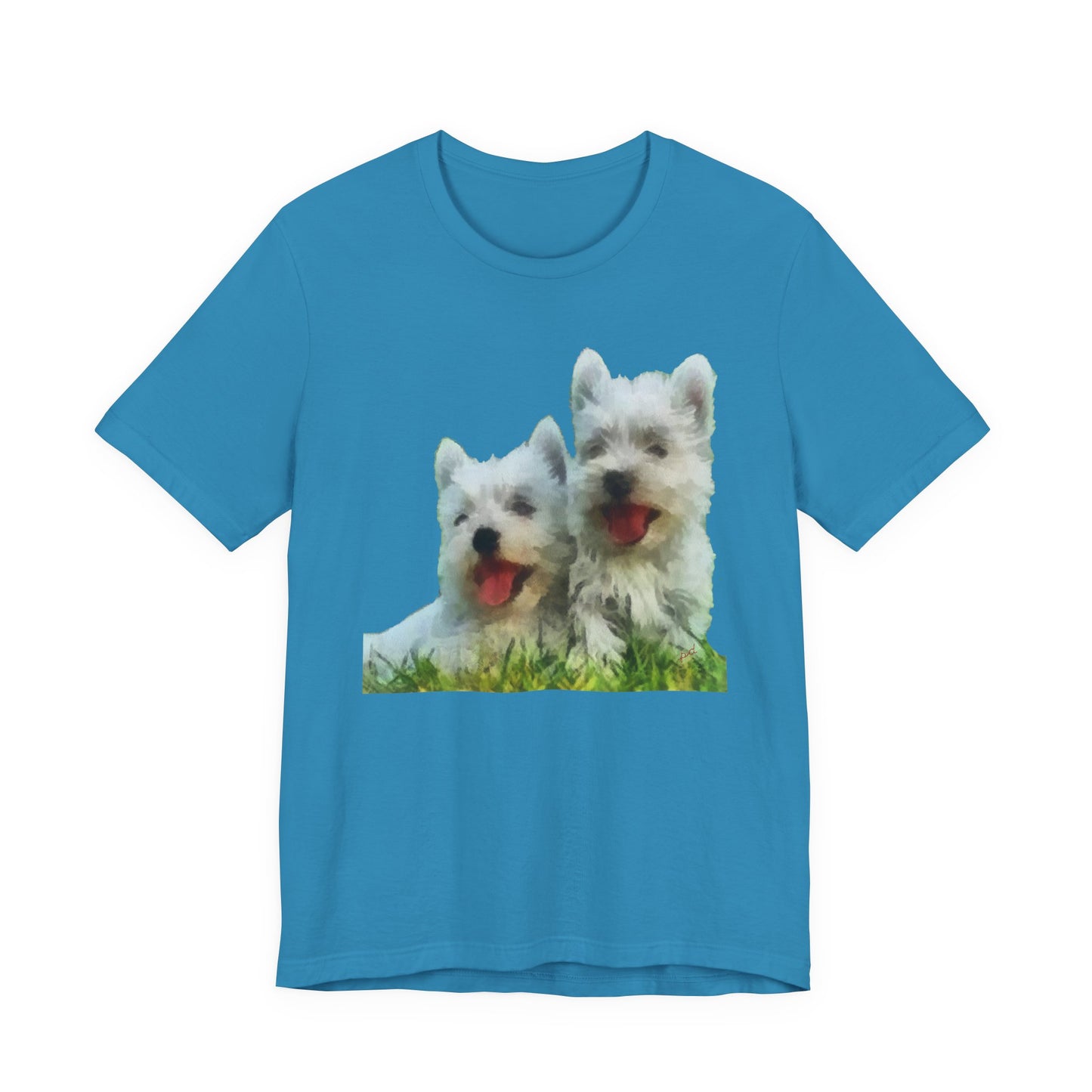 West Highland Terrier - Westie - Unisex Jersey Short Sleeve Tee