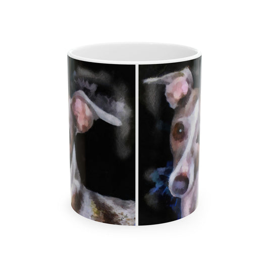 Italian Greyhound 'Lilly' Ceramic Mug 11oz