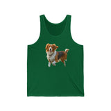 Nederlandse Kooikerhondje Unisex Jersey Tank