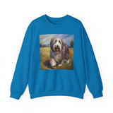 Bearded Collie  -  Unisex 50/50 Crewneck Sweatshirt