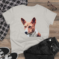 Basenji Women's Midweight Cotton Tee