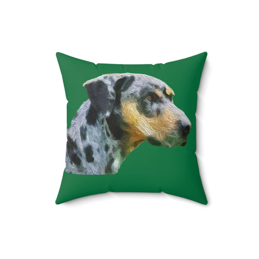 Catahoula 'Clancy' Spun Polyester Throw Pillow