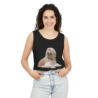 Afghan Hound Unisex  Relaxed Fit Ringspun Cotton Tank Top