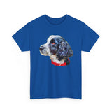 English Cocker Spaniel 'Tango' Unisex Heavy Cotton Tee