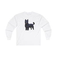 Croatian Sheepdog - Unisex  Classic Cotton Long Sleeve Tee