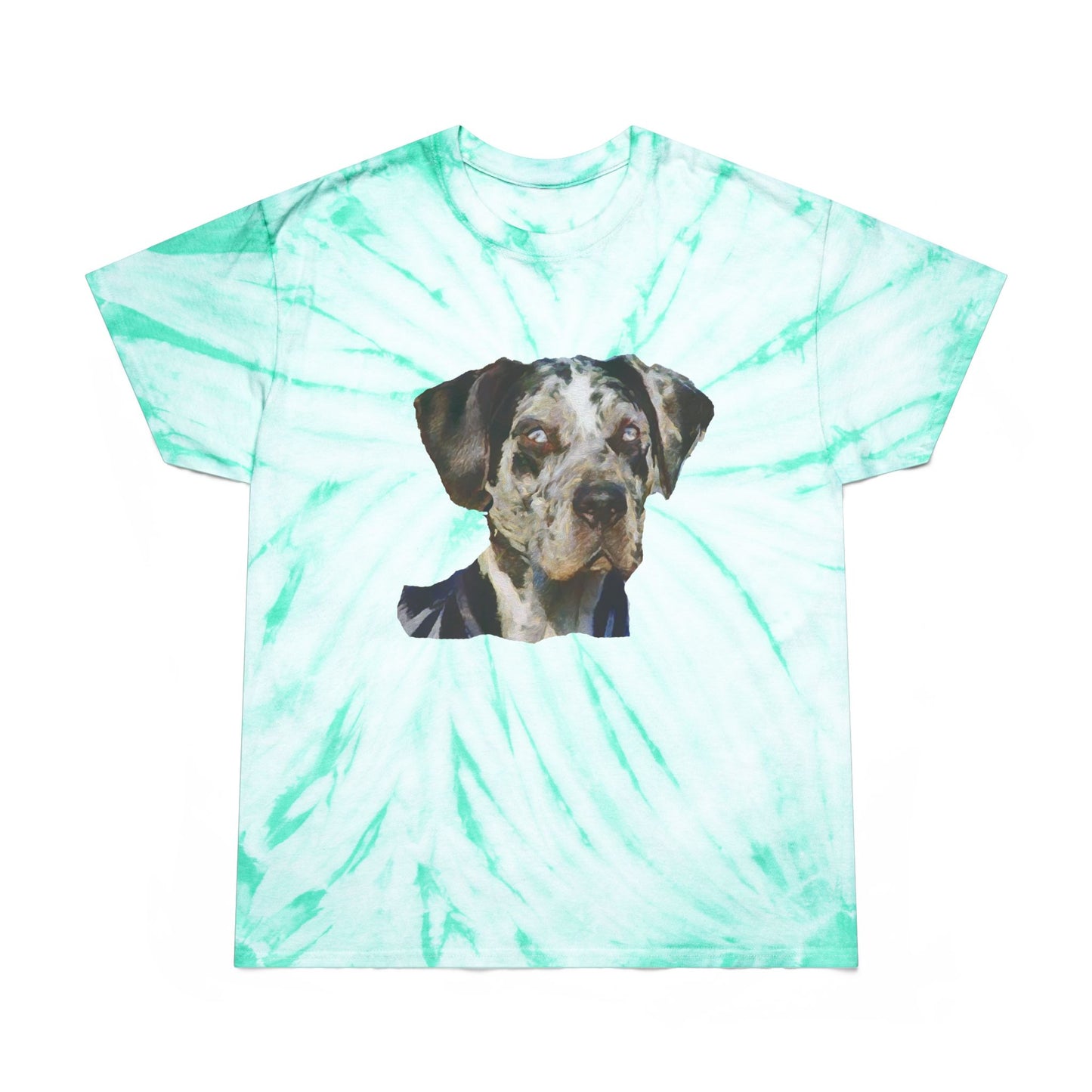 American Leopard Hound Unisex Cotton Tie-Dye Tee, Cyclone