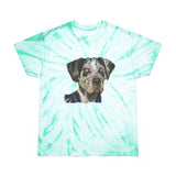American Leopard Hound Unisex Cotton Tie-Dye Tee, Cyclone
