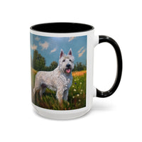 Bouvier des Ardennes  Accent Coffee Mug - 2 Sizes