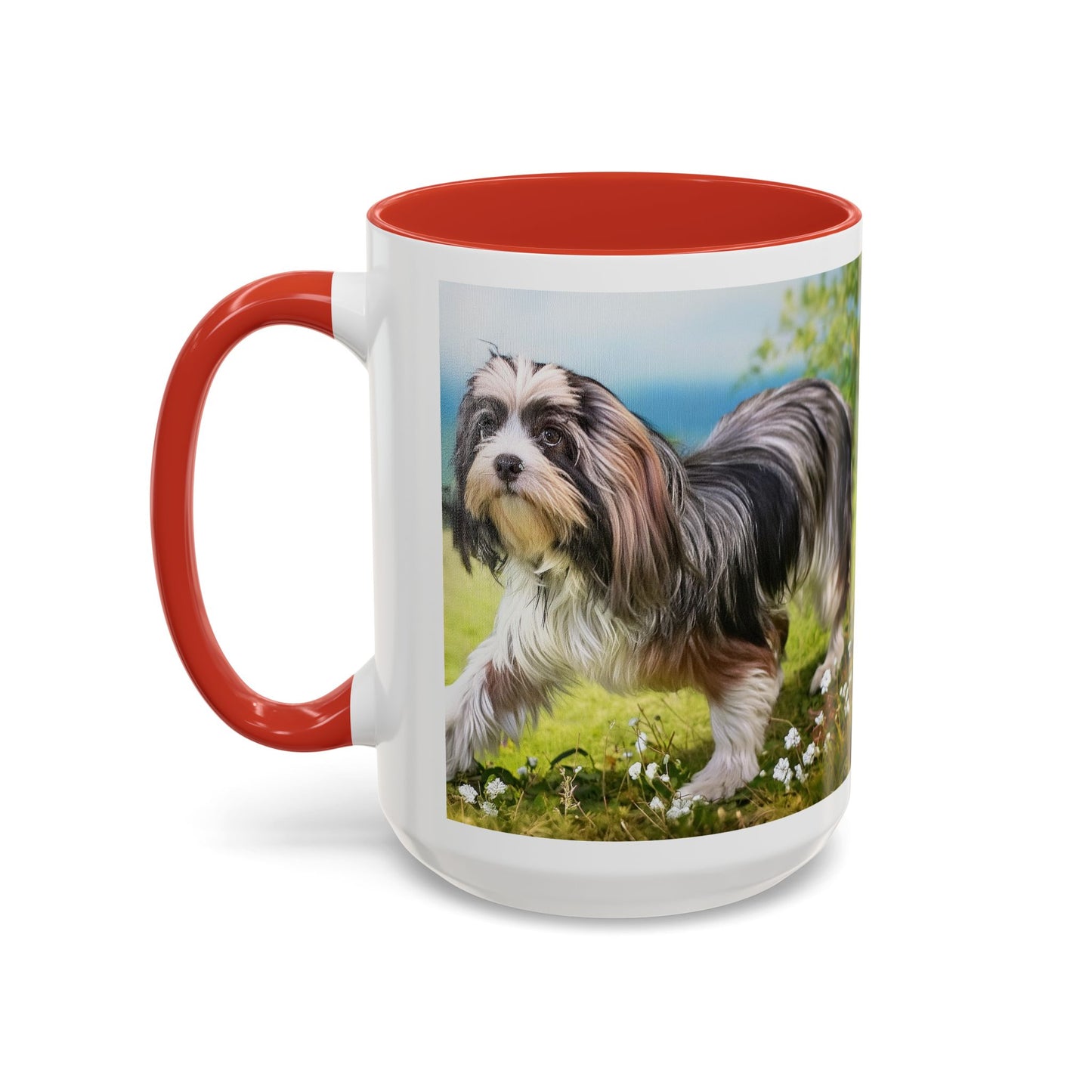 Luxurious Lowchen Ceramic Accent Mug - Two Sizes Available