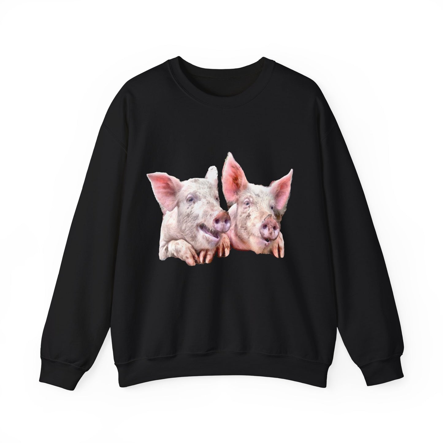 Pigs 'A Jowly Good Time' - Unisex 50/50 Crewneck Sweatshirt