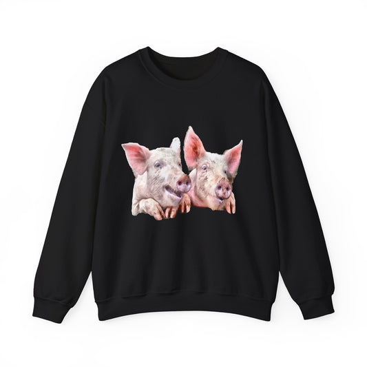 Pigs 'A Jowly Good Time' - Unisex 50/50 Crewneck Sweatshirt
