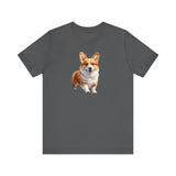 Welsh Corgi Puppy Unisex Jersey Short Sleeve Tee