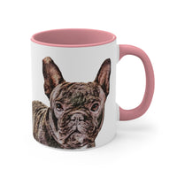 French Bulldog Fine Art Accent Coffee Mug, 11oz