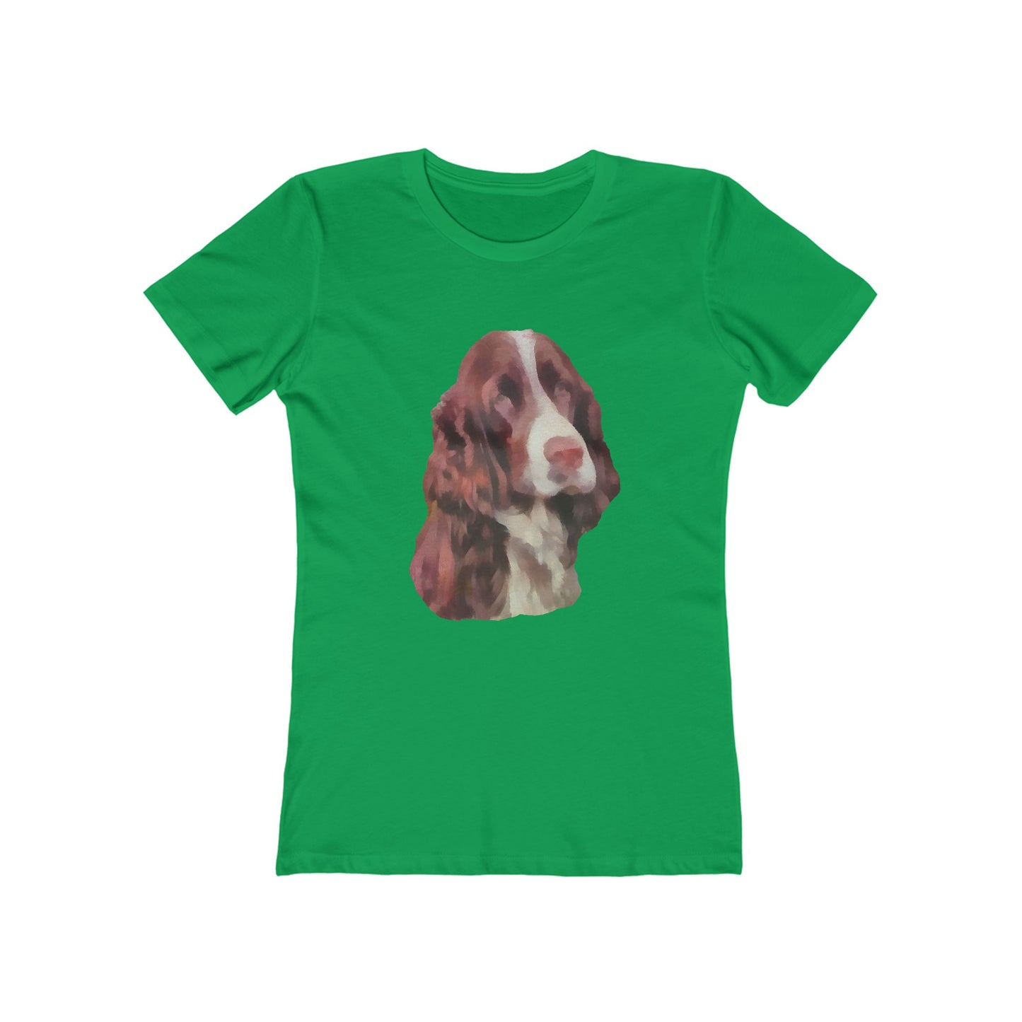 English Springer Spaniel - Women's Slim Fit Ringspun Cotton T-Shirt