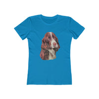 English Springer Spaniel - Women's Slim Fit Ringspun Cotton T-Shirt
