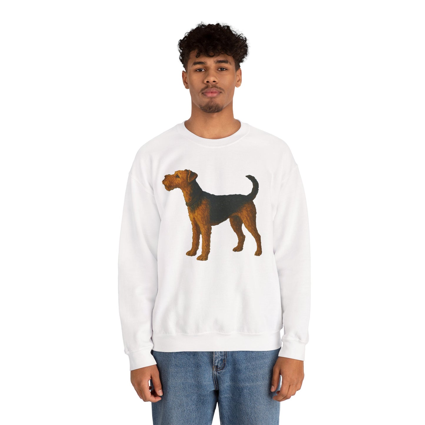 Airedale Terrier #2 Unisex 50/50 Crewneck Sweatshirt