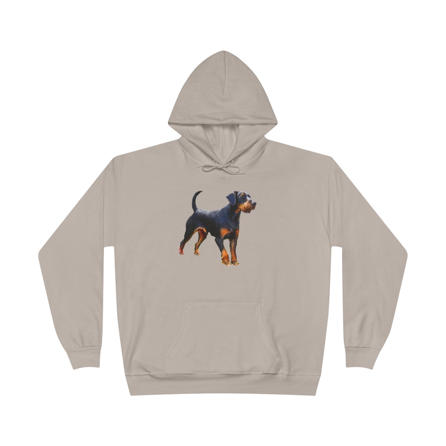 Jagdterrier Unisex Fleece Lined Pullover Hoodie Sweatshirt