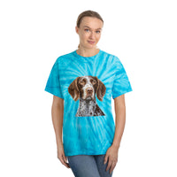 German Wirehaired Pointer Classic Tie-Dye Tee, Cyclone