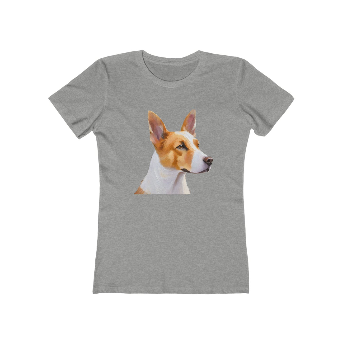 Canaan Dog of Israel Women's Slim Fit Ringspun Cotton Tee
