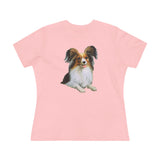 Papillon - Women's Relaxed Fit Cotton Tee