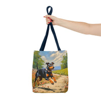 Manchester Terrier - Polyester Tote Bag (AOP)