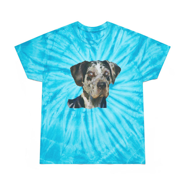 American Leopard Hound Unisex Cotton Tie-Dye Tee, Cyclone