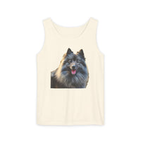 Keeshond - Unisex Relaxed Fit Garment-Dyed Tank Top