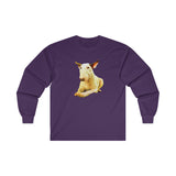 "Regal English Bull Terrier Unisex Cotton Long Sleeve Tee"