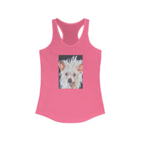 Chinese Crested Women's Racerback Tank  -