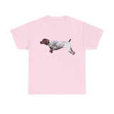 German Short Hair Pointer 'On Point' Unisex Heavy Cotton Tee