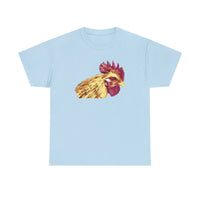 Rooster 'Spencer' Unisex Heavy Cotton Tee: Your Wardrobe's New Best Friend