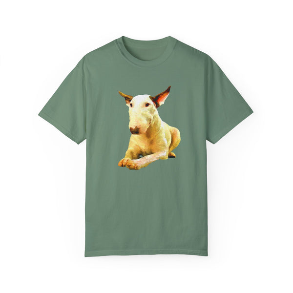 English Bull Terrier Unisex Relaxed Fit Garment-Dyed T-shirt