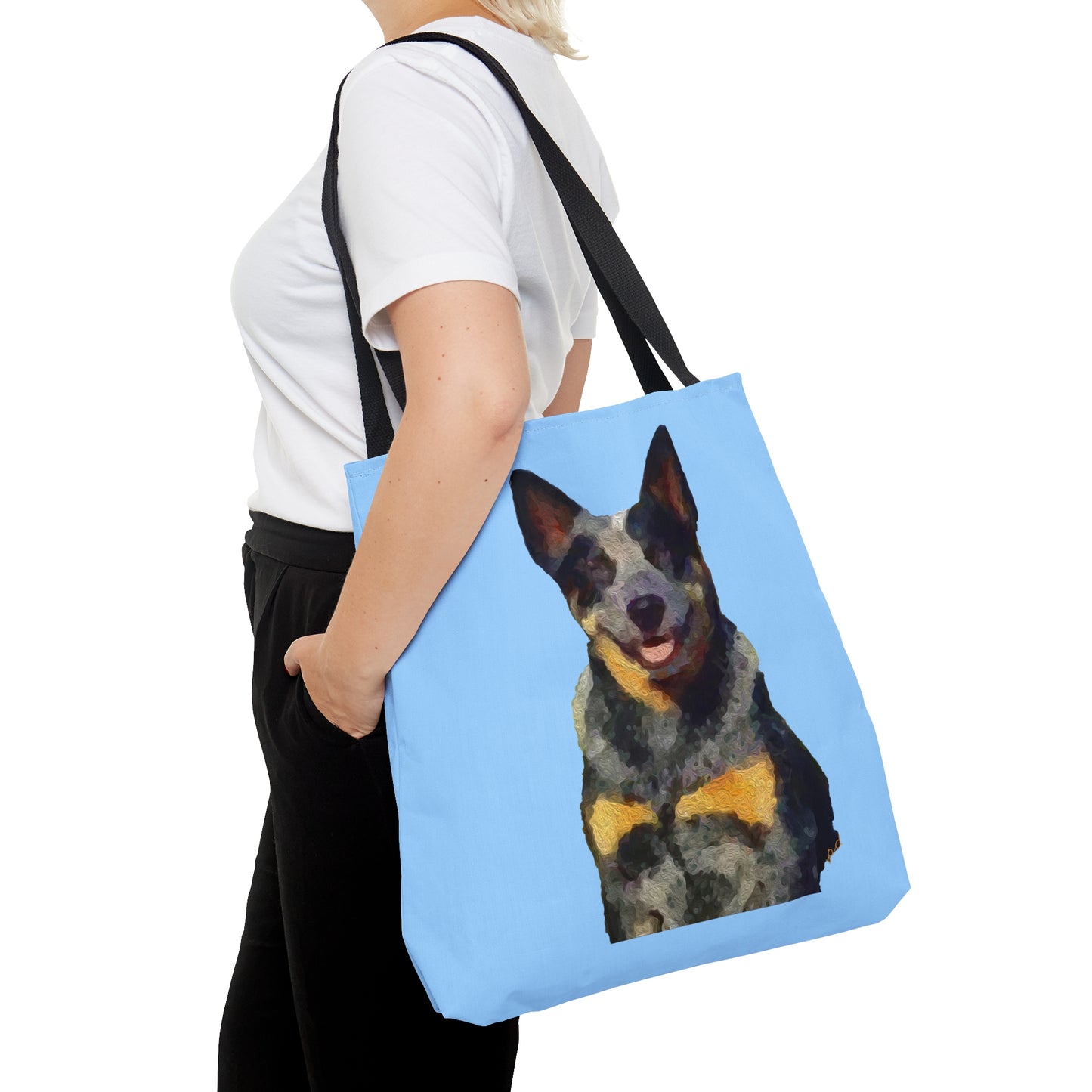 Blue Heeler - Australian Cattle Dog 'Bailey' Tote Bag