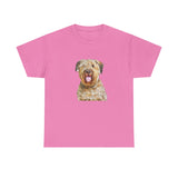 Bouvier des Flandres Fine Art Painting Unisex Heavy Cotton Tee