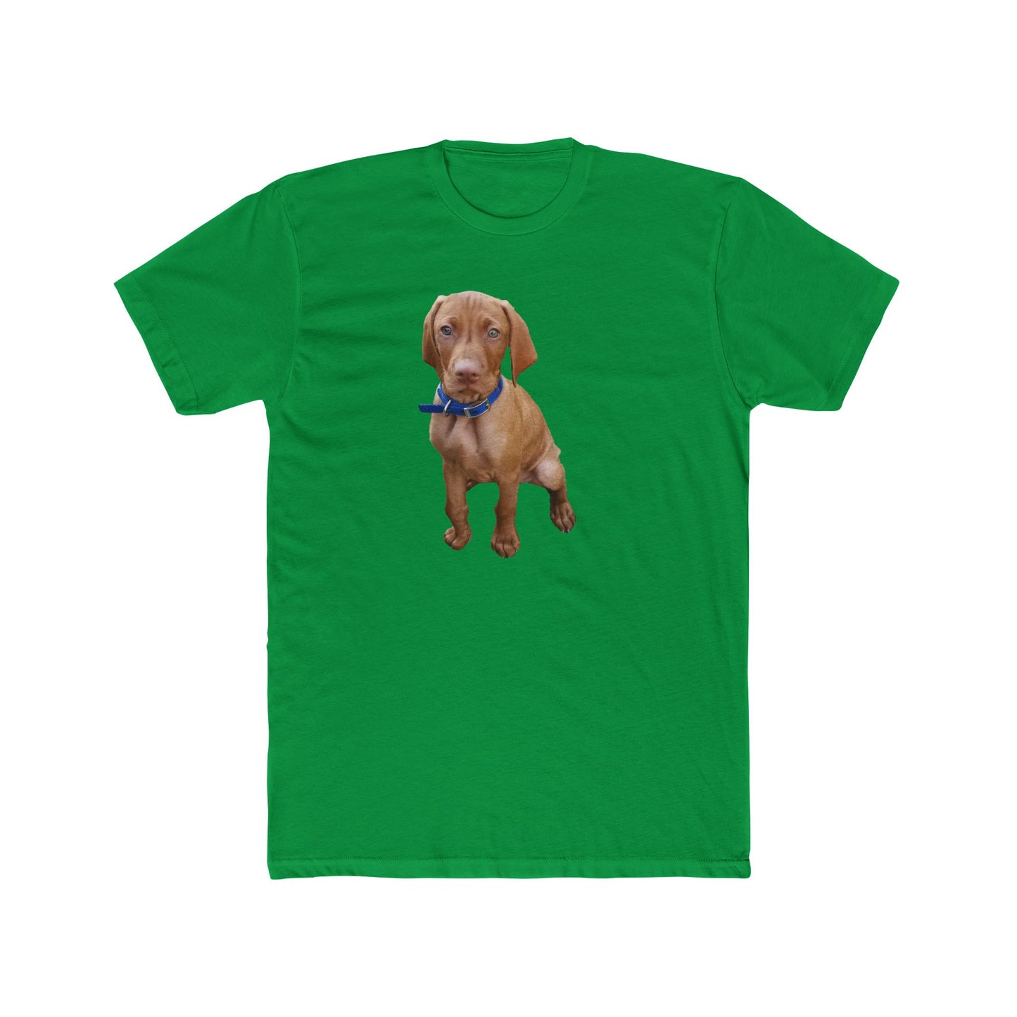 Vizsla 'Augie' Men's Cotton Crew Tee