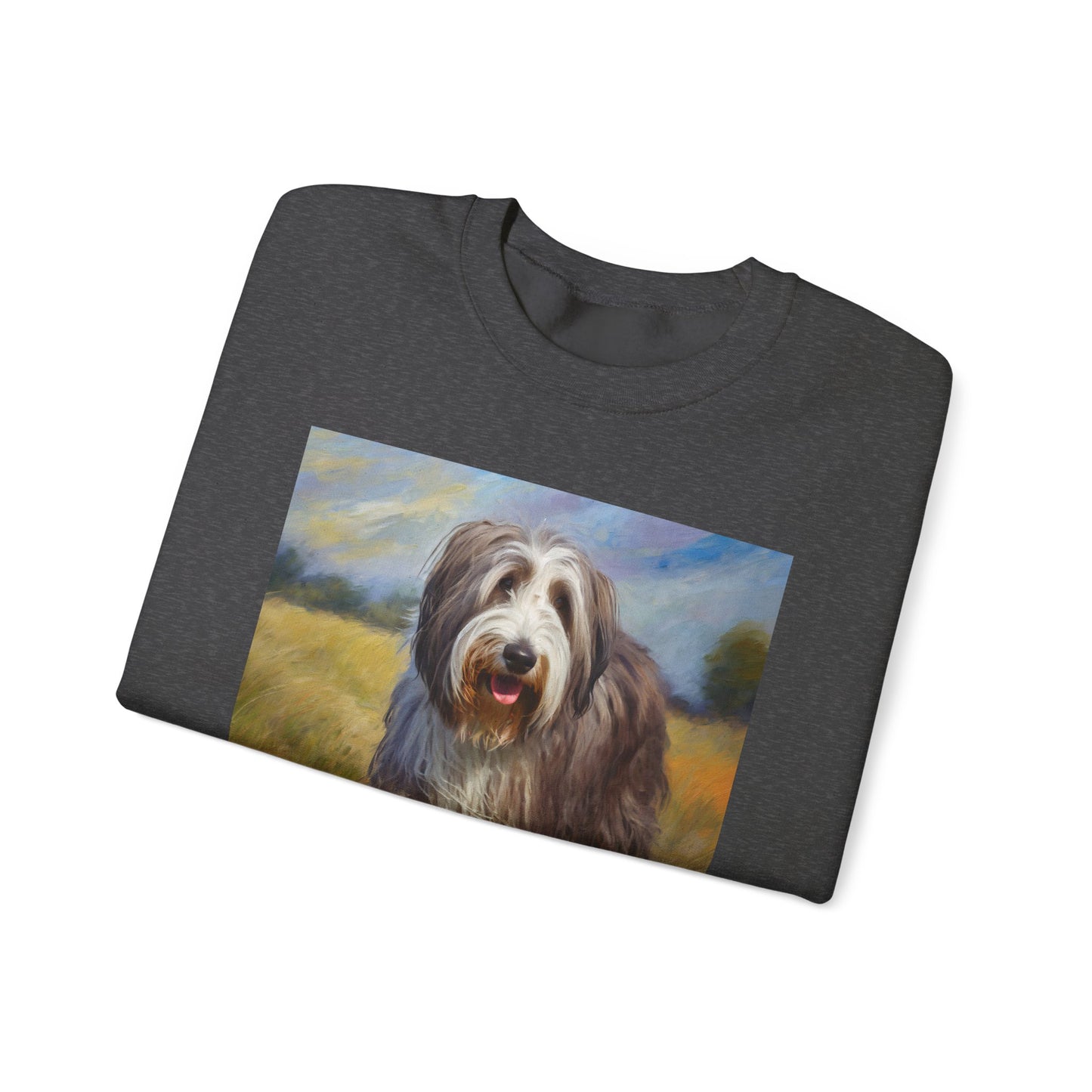 Bearded Collie Charm Crewneck Sweatshirt