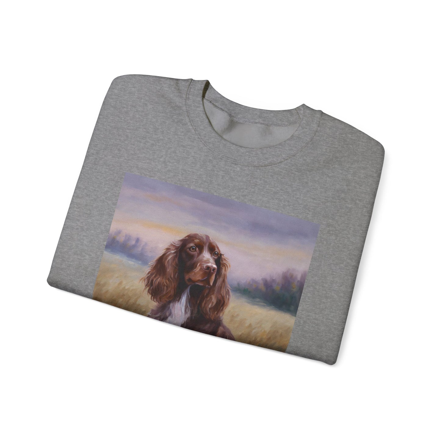 Field Spaniel Unisex 50/50 Crewneck Sweatshirt