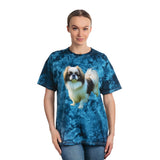 Japanese Chin Tie-Dye Tee, Crystal