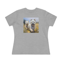 Cairn Terriers  -  Women's Relaxed Fit Cotton Tee