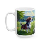 Drever Puppy - Ceramic Mug, (11oz, 15oz)