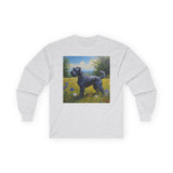 Kerry Blue Terriere Classic Cotton Long Sleeve Tee