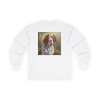 Bracco Italiano Unisex Cotton Long Sleeve Tee