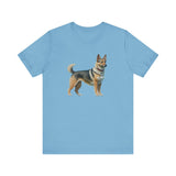 Swedish Vallhund  Unisex Jersey Short Sleeve Tee