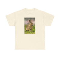 Rabbit 'Clover' Unisex Heavy Cotton Tee