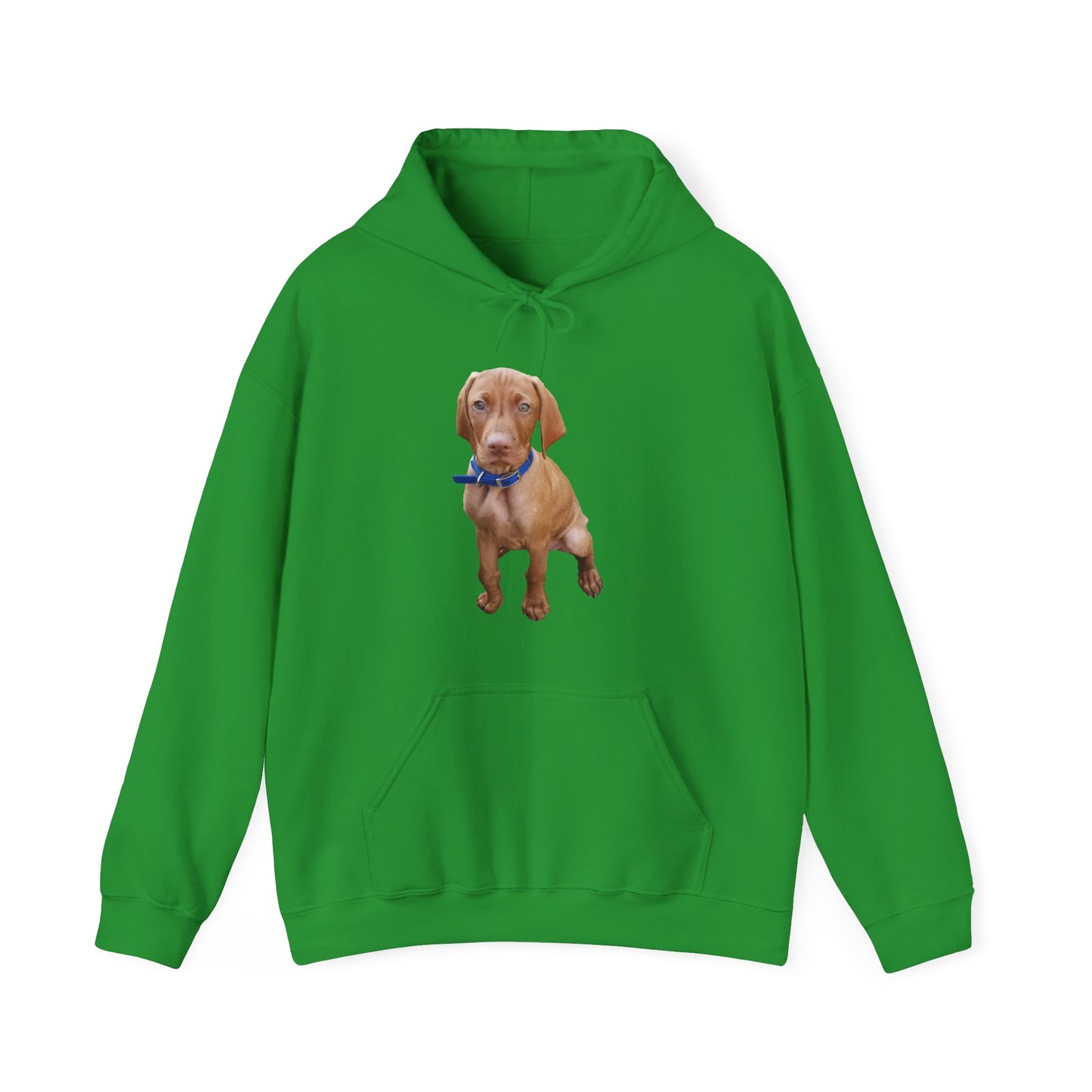 Hungarian Vizsla 'Augie' Unisex 50/50 Hoodie