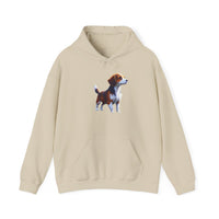 Drever Puppy - Unisex 50/50 Hooded Sweatshirt