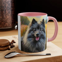 Keeshond 11oz Accent Mug