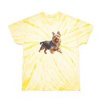 Australian Terrier Tie-Dye Tee, Cyclone